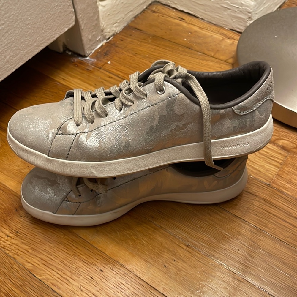 Silver Camo Colehaan Grandpro